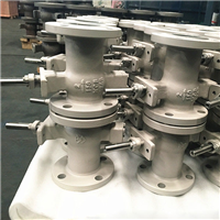 美標(biāo)法蘭V型球閥VQ47H-150LB　2